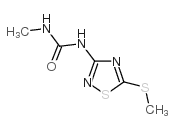 1-METHYL-3-(5-METHYLTHIO-1,2,4-THIADIAZOL-3-YL)UREA picture