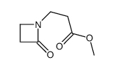 methyl 3-(2-oxoazetidin-1-yl)propanoate Structure