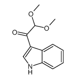 1-(1H-indol-3-yl)-2,2-dimethoxyethanone Structure