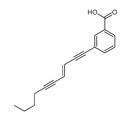 3-dec-3-en-1,5-diynylbenzoic acid Structure