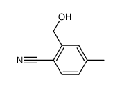 2-hydroxymethyl-4-methyl-benzonitrile Structure