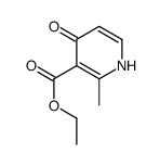 ethyl 2-methyl-4-oxo-1H-pyridine-3-carboxylate Structure