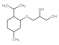 3-[[5-甲基-2-(1-甲基乙基)环己基]氧]-1,2-丙二醇图片