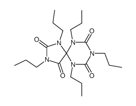 1,3,6,8,10-Penta-n-propyl-1,3,6,8,10-pentaazaspiro<4.5>decan-2,4,7,9-tetron Structure