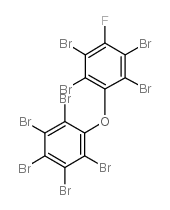 4'-fluoro-2,2',3,3',4,5,5',6,6'-nonabromodiphenyl ether结构式