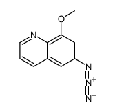 6-azido-8-methoxyquinoline Structure