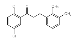 2',5'-DICHLORO-3-(2,3-DIMETHYLPHENYL)PROPIOPHENONE structure