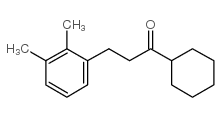 CYCLOHEXYL 2-(2,3-DIMETHYLPHENYL)ETHYL KETONE结构式