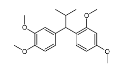 1-[1-(3,4-dimethoxyphenyl)-2-methylpropyl]-2,4-dimethoxybenzene Structure