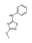 (3-methoxy-[1,2,4]thiadiazol-5-yl)-phenyl-amine Structure