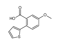 5-methoxy-2-thiophen-2-ylbenzoic acid Structure