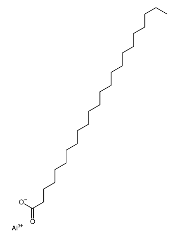 tricosanoic acid, aluminium salt Structure