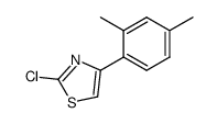 2-chloro-4-(2,4-dimethylphenyl)-1,3-thiazole Structure