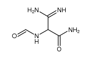 3-Amino-2-(formylamino)-3-iminopropanamide structure