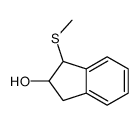 2-hydroxy-1-methylthioindane structure