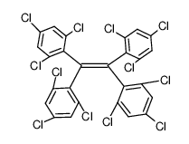 syn-tetrakis(2,4,6-trichlorophenyl)ethene结构式