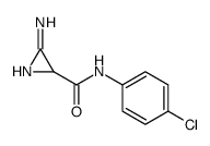 3-amino-N-(4-chlorophenyl)-2H-azirine-2-carboxamide结构式