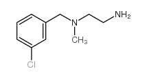 N1-(3-CHLOROBENZYL)-N1-METHYLETHANE-1,2-DIAMINE structure