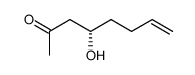 (4S)-4-hydroxyoct-7-en-2-one结构式