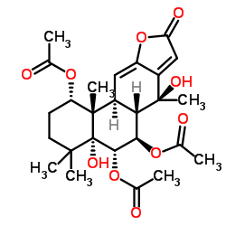 新云实苦素 O结构式