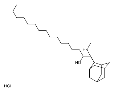 1-[2-(methylamino)-2-adamantyl]hexadecan-2-ol,hydrochloride Structure