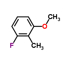1-氟-3-甲氧基-2-甲基苯结构式