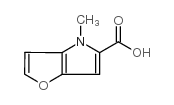 4-甲基-4H-呋喃并[3,2-B]吡咯-5-甲酸结构式