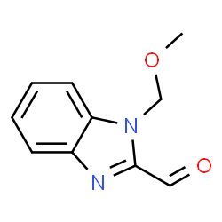 1H-Benzimidazole-2-carboxaldehyde,1-(methoxymethyl)-(9CI) Structure