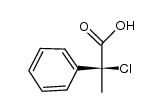 (S)-2-chloro-2-phenyl-propionic acid Structure