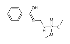 N-[(dimethoxyphosphorylamino)methyl]benzamide Structure