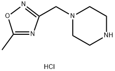 1-[(5-甲基-1,2,4-噁二唑-3-基)甲基]哌嗪二盐酸盐图片