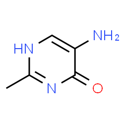 5-氨基-2-甲基嘧啶-4(1H)-酮结构式