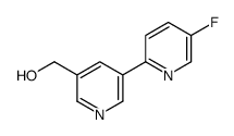 [5-(5-fluoropyridin-2-yl)pyridin-3-yl]methanol Structure