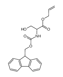 (S)-Allyl 2-((((9H-fluoren-9-yl)methoxy)carbonyl)amino)-3-hydroxypropanoate picture