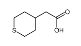 (四氢-硫代吡喃-4-基)-乙酸结构式