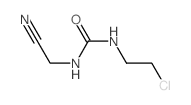 Urea,N-(2-chloroethyl)-N'-(cyanomethyl)- Structure