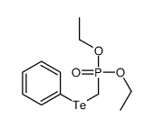 diethoxyphosphorylmethyltellanylbenzene结构式