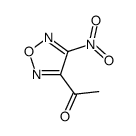 Ethanone, 1-(4-nitro-1,2,5-oxadiazol-3-yl)- (9CI) structure