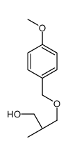 (2S)-3-[(4-methoxyphenyl)methoxy]-2-methylpropan-1-ol structure