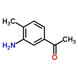 3-氨基-4-甲基苯乙酮结构式