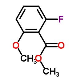 Methyl 2-fluoro-6-methoxybenzoate structure