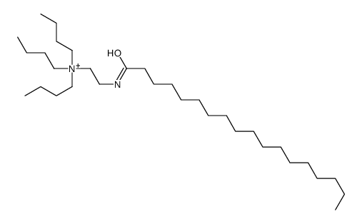 tributyl-[2-(octadecanoylamino)ethyl]azanium结构式