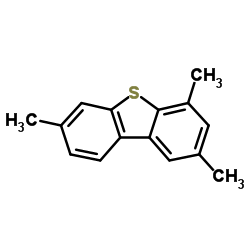 2,4,7-三甲基二苯并噻吩结构式