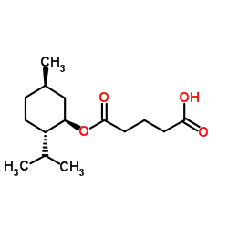 L-menthylglutaric acid Structure