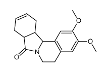 2,3-dimethoxy-5,8a,9,12,12a,12b-hexahydroisoindolo[1,2-a]isoquinolin-8(6H)-one Structure