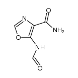 5-formylamino-oxazole-4-carboxylic acid amide Structure