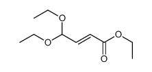 ethyl 4,4-diethoxybut-2-enoate Structure