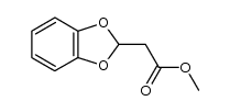 methyl 2-(1,3-benzodioxol-2-yl)acetate Structure