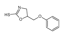 5-(phenoxymethyl)-1,3-oxazolidine-2-thione Structure