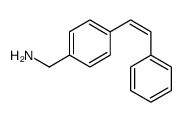 (E)-(4-STYRYLPHENYL)METHANAMINE structure